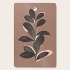 Abstract Art Minimal Plant 49a Cutting Board Gallery Image 1