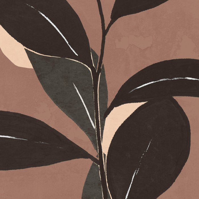 Abstract Art Minimal Plant 49a Coffee Mug Gallery Image 2