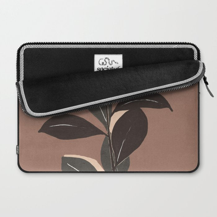 Abstract Art Minimal Plant 49a Laptop Sleeve Gallery Image 2