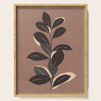 Abstract Art Minimal Plant 49a Serving Tray Gallery Image 1