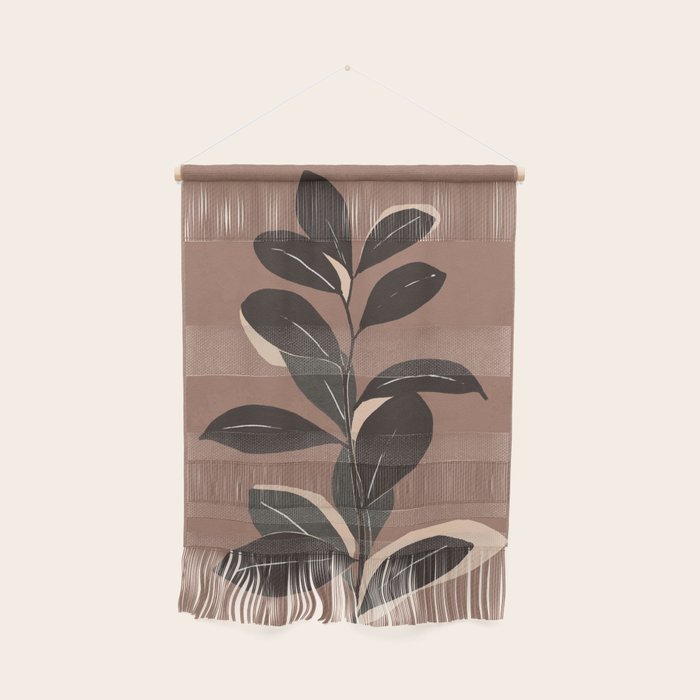 Abstract Art Minimal Plant 49a Wall Hanging Gallery Image 1