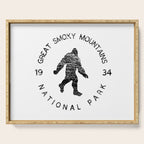 Great Smoky Mountains National Park Sasquatch Serving Tray Gallery Image 1