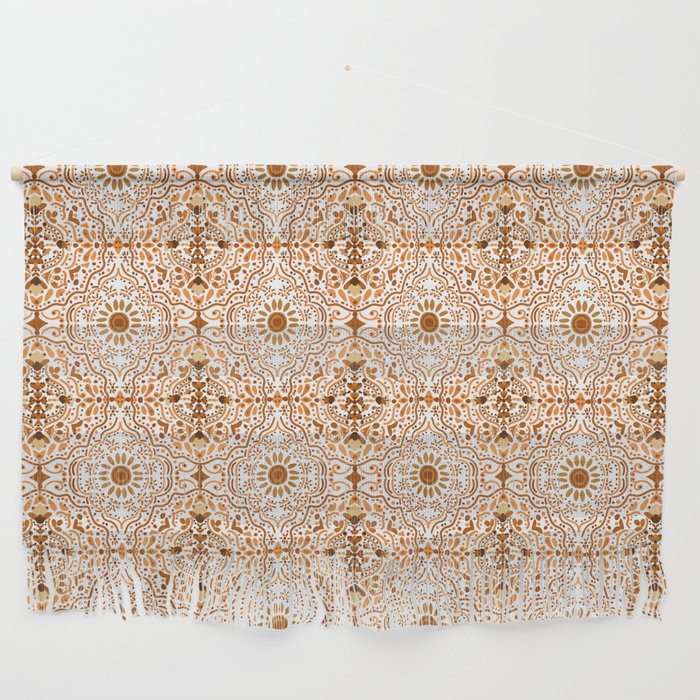 Bohemian Fantasy in Orange Wall Hanging Gallery Image 2