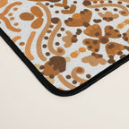 Bohemian Fantasy in Orange Desk Mat Gallery Image 4