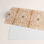 Bohemian Fantasy in Orange Wrapping Paper Gallery Image 2