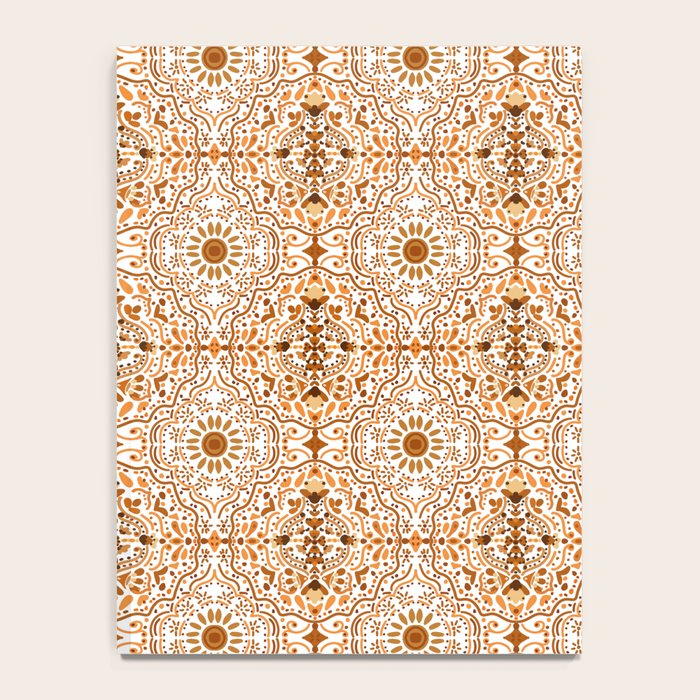 Bohemian Fantasy in Orange Notebook Gallery Image 4