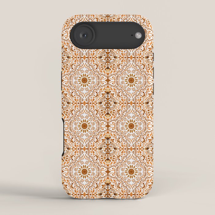 Bohemian Fantasy in Orange iPhone Case Gallery Image 2
