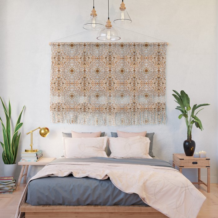 Bohemian Fantasy in Orange Wall Hanging Gallery Image 2