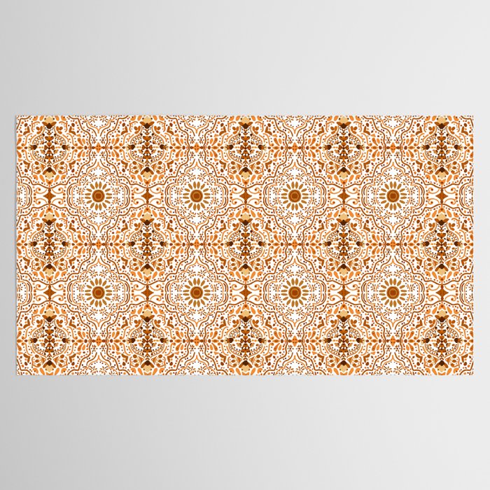 Bohemian Fantasy in Orange Tablecloth Gallery Image 2