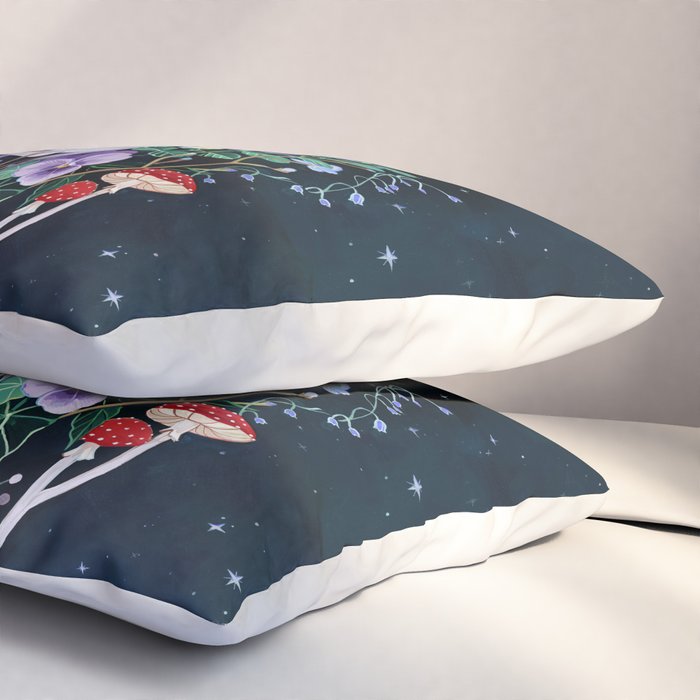 Unicorn Garden Pillow Sham Gallery Image 3