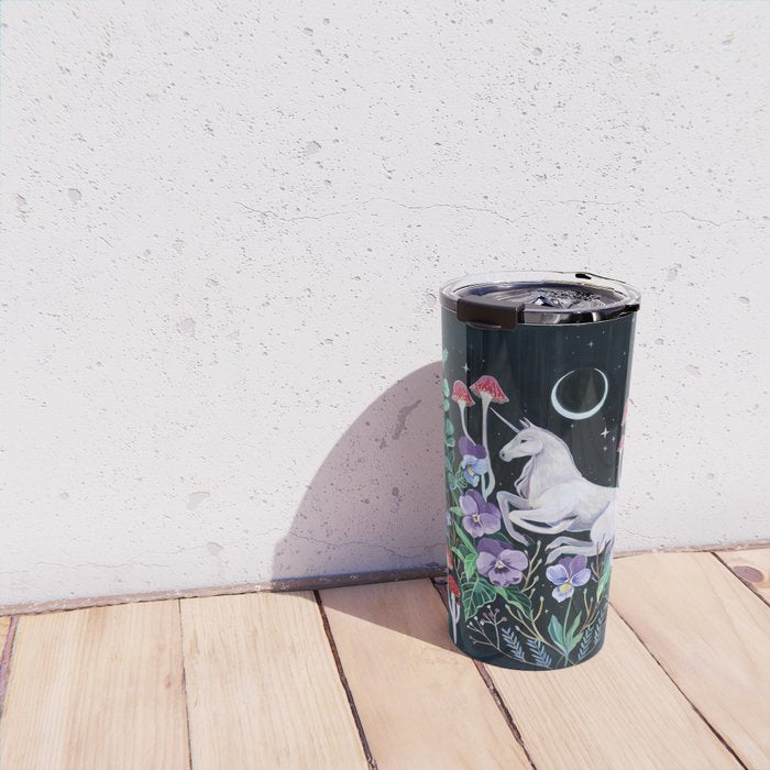 Unicorn Garden Travel Mug Gallery Image 4