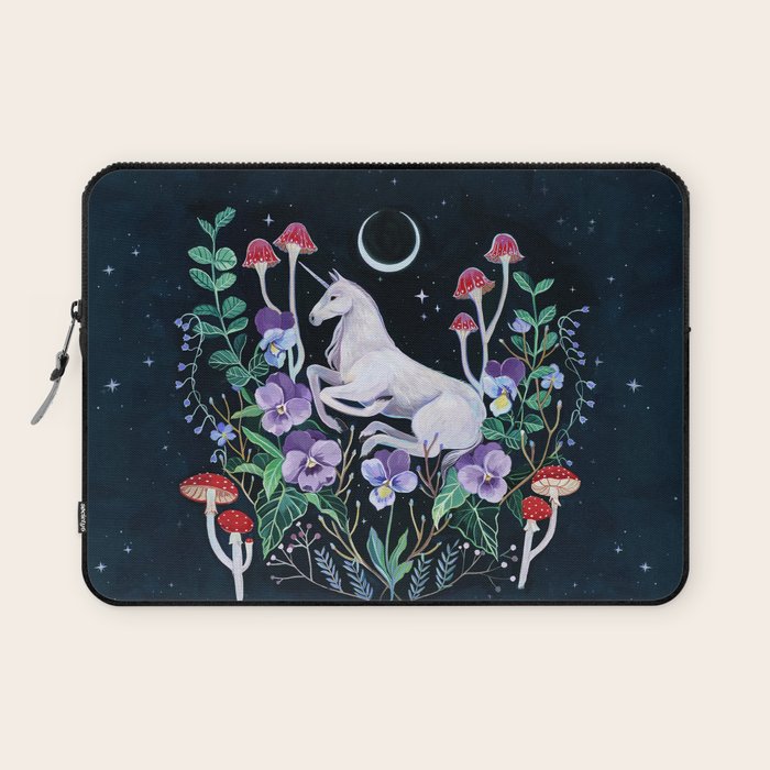Unicorn Garden Laptop Sleeve