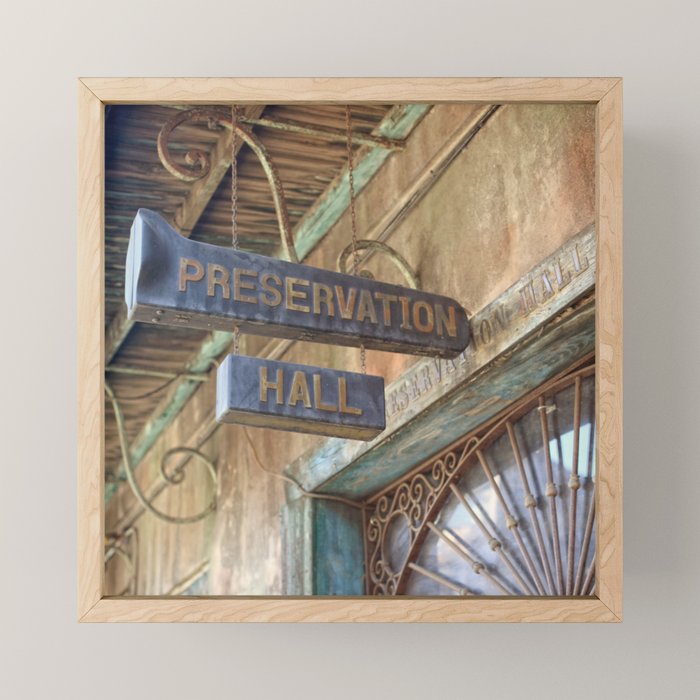 New Orleans Jazz Club Mini Art Print