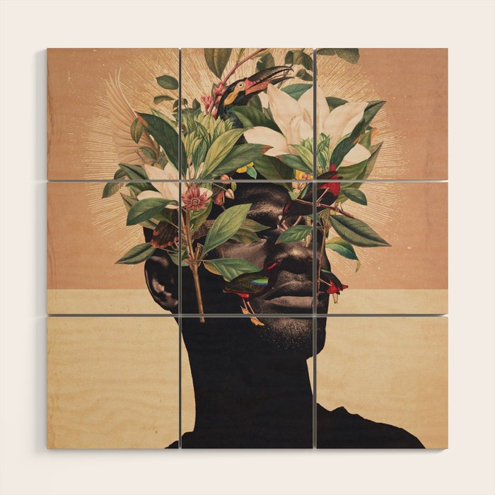 Birds are my Real Origin Wood Wall Art Gallery Image 1