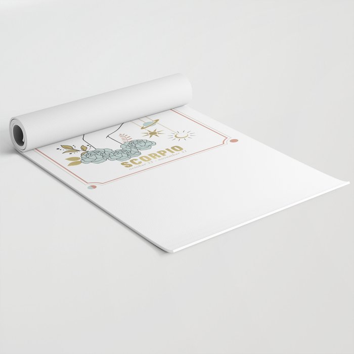 Scorpio Zodiac Series Yoga Mat Gallery Image 2