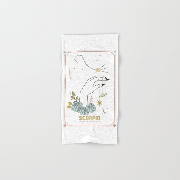 Scorpio Zodiac Series Towels Gallery Image 1