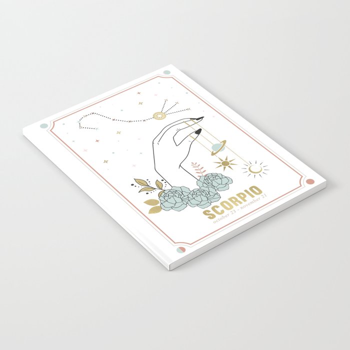 Scorpio Zodiac Series Notebook Gallery Image 2