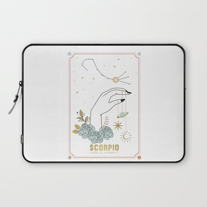 Scorpio Zodiac Series Laptop Sleeve Gallery Image 1