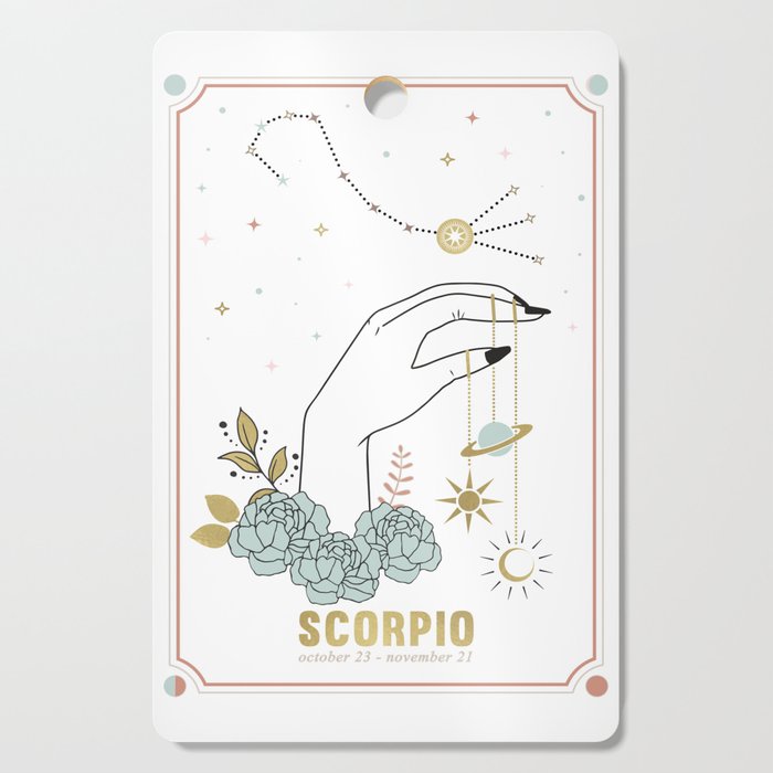 Scorpio Zodiac Series Cutting Board Gallery Image 1