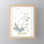 Scorpio Zodiac Series Mini Art Print Gallery Image 1