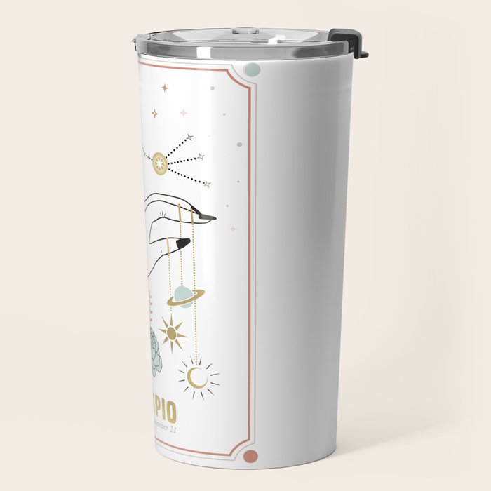 Scorpio Zodiac Series Travel Mug Gallery Image 2