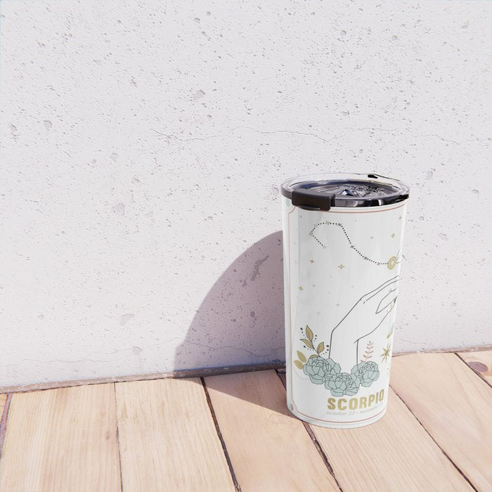 Scorpio Zodiac Series Travel Mug Gallery Image 4