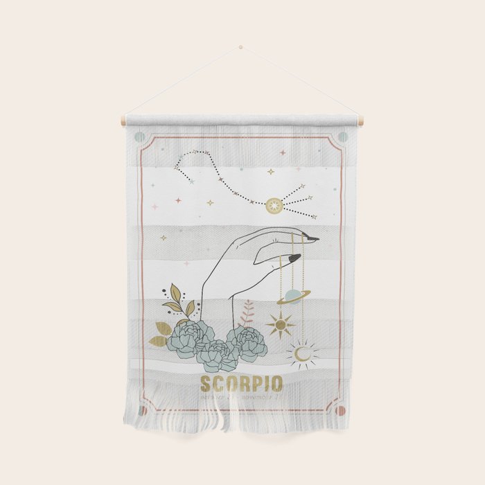 Scorpio Zodiac Series Wall Hanging Gallery Image 1