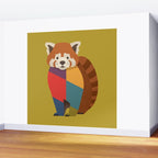 Red Panda Wall Mural Gallery Image 2