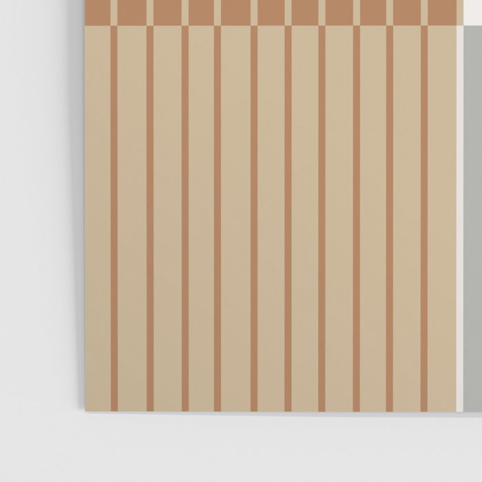 Color Block Line Abstract LXXVI Poster Gallery Image 3