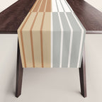 Color Block Line Abstract LXXVI Table Runner Gallery Image 1