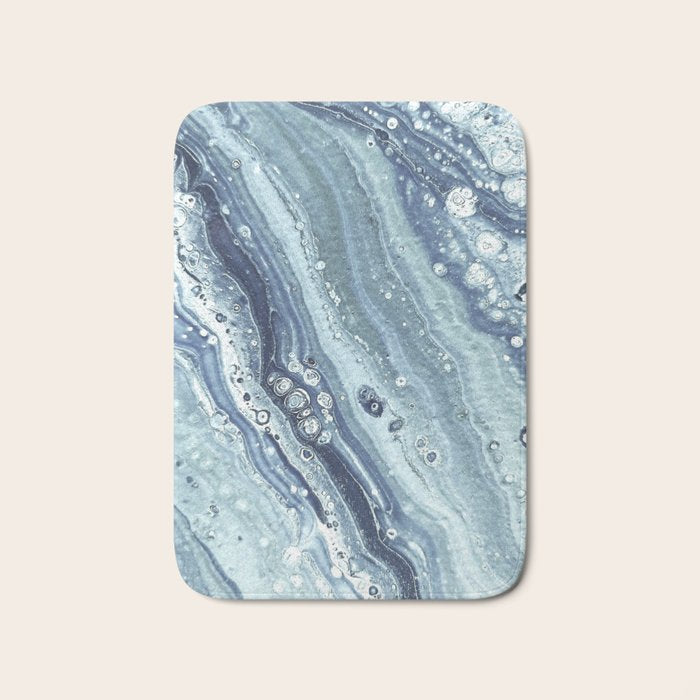 Blue Machine Bath Mat Gallery Image 1