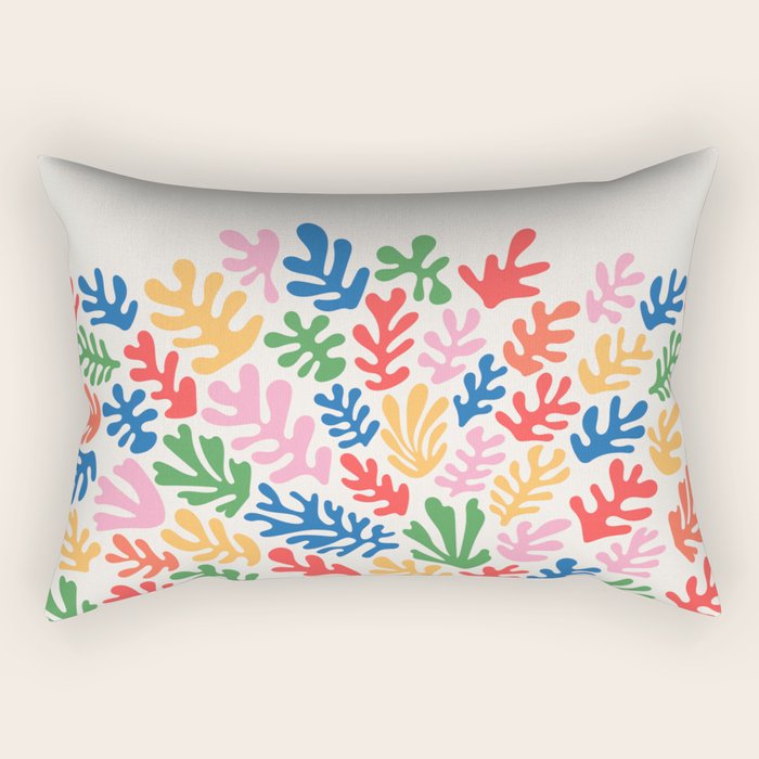 Matisse Paper Collage I Rectangular Pillow Gallery Image 1