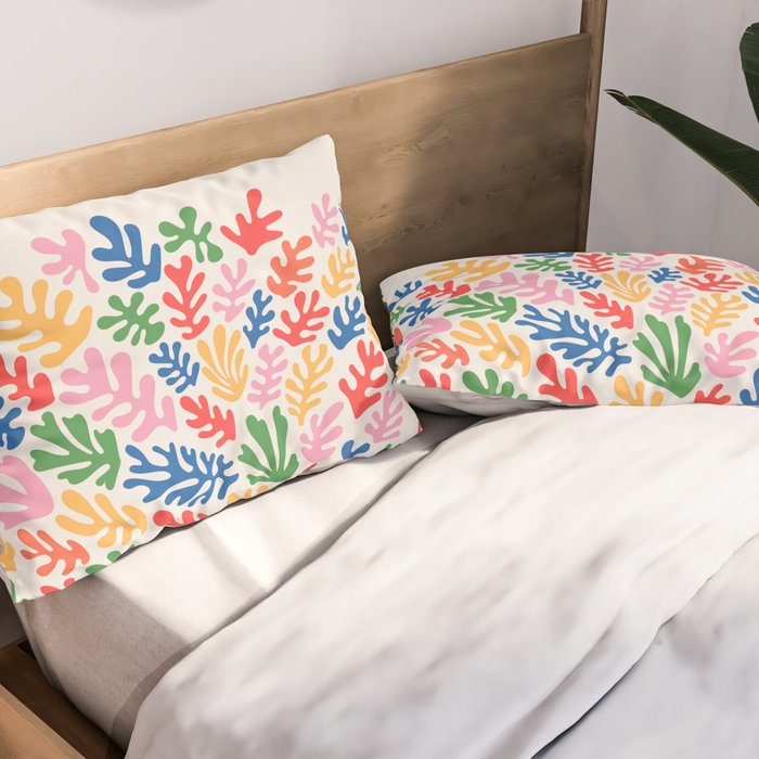 Matisse Paper Collage I Pillow Sham Gallery Image 2