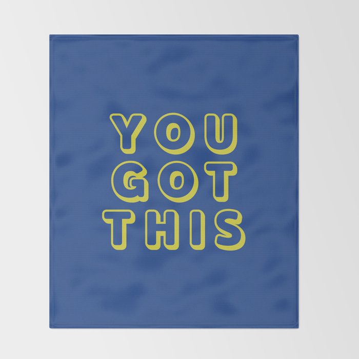 You Got This Throw Blanket Gallery Image 2