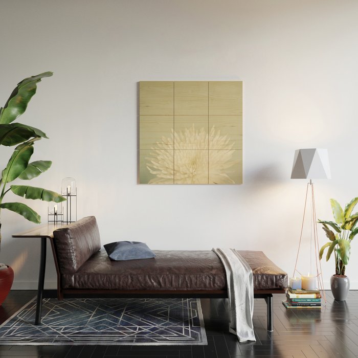 Pale Beauty Wood Wall Art Gallery Image 2