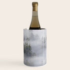 Forest In The Sky - Redwood National Park Foggy Trees Wine Chiller Gallery Image 3