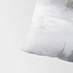 Forest In The Sky - Redwood National Park Foggy Trees Pillow Sham Gallery Image 4