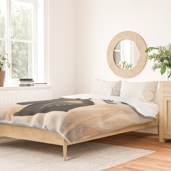 Woman with Turban Duvet Cover Gallery Image 2