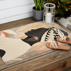 Woman with Turban Outdoor Rug Gallery Image 2