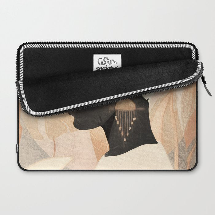 Woman with Turban Laptop Sleeve Gallery Image 2