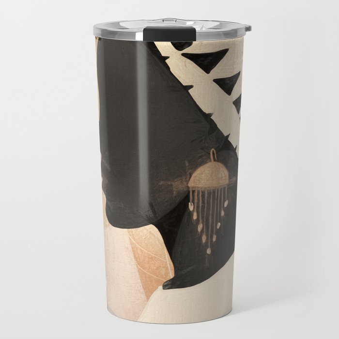 Woman with Turban Travel Mug Gallery Image 1