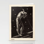 "Night" by Rockwell Kent (1919) Stationery Card Gallery Image 2