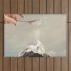 Sifted Summit - MP II Snow Sugar on Mountain Peak Outdoor Rug Gallery Image 1
