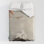 Sifted Summit - MP II Snow Sugar on Mountain Peak Duvet Cover Gallery Image 6
