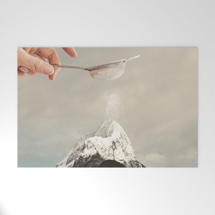 Sifted Summit - MP II Snow Sugar on Mountain Peak Welcome Mat Gallery Image 1