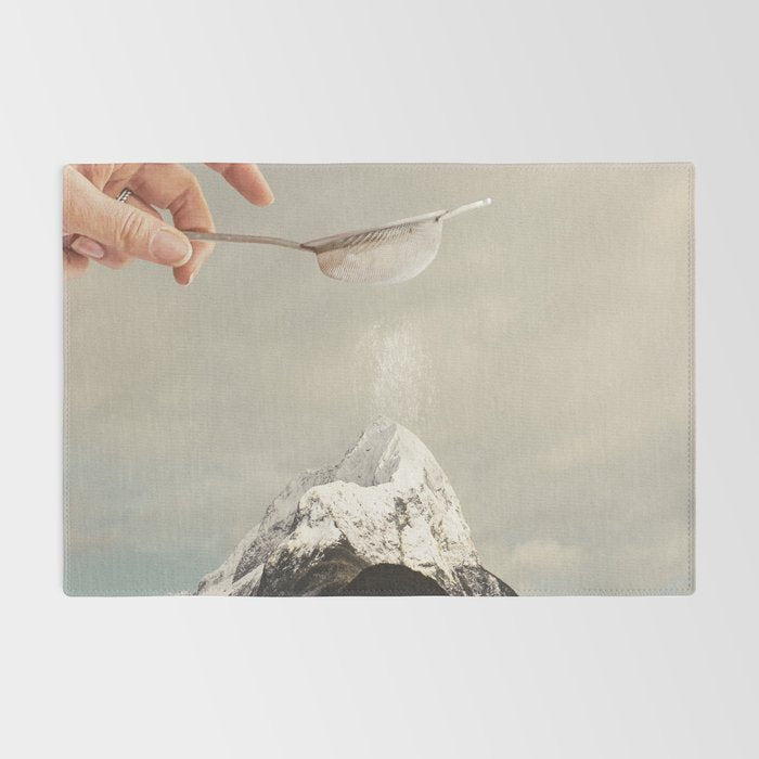Sifted Summit - MP II Snow Sugar on Mountain Peak Rug Gallery Image 2