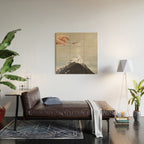 Sifted Summit - MP II Snow Sugar on Mountain Peak Wood Wall Art Gallery Image 2