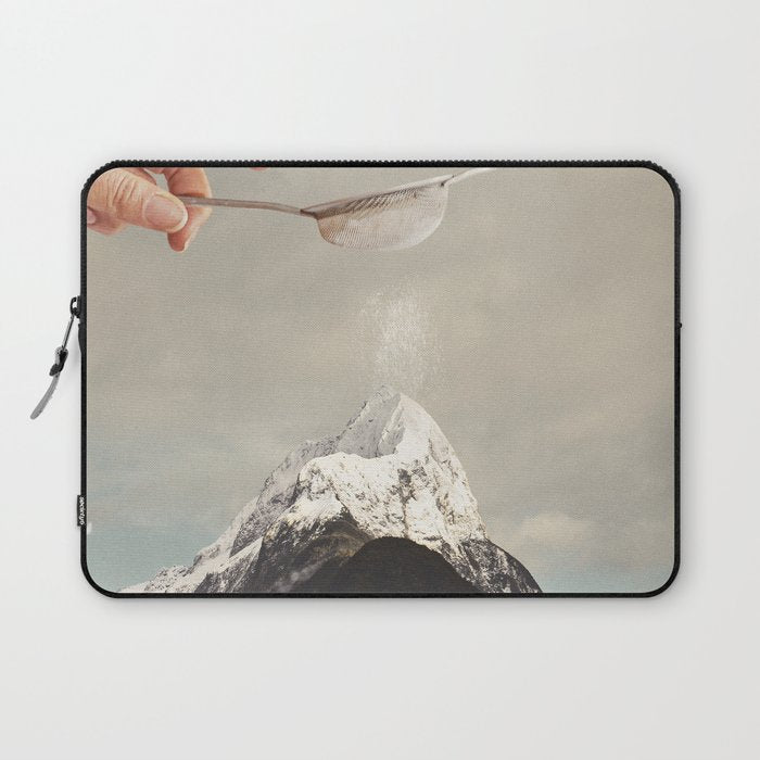 Sifted Summit - MP II Snow Sugar on Mountain Peak Laptop Sleeve Gallery Image 1