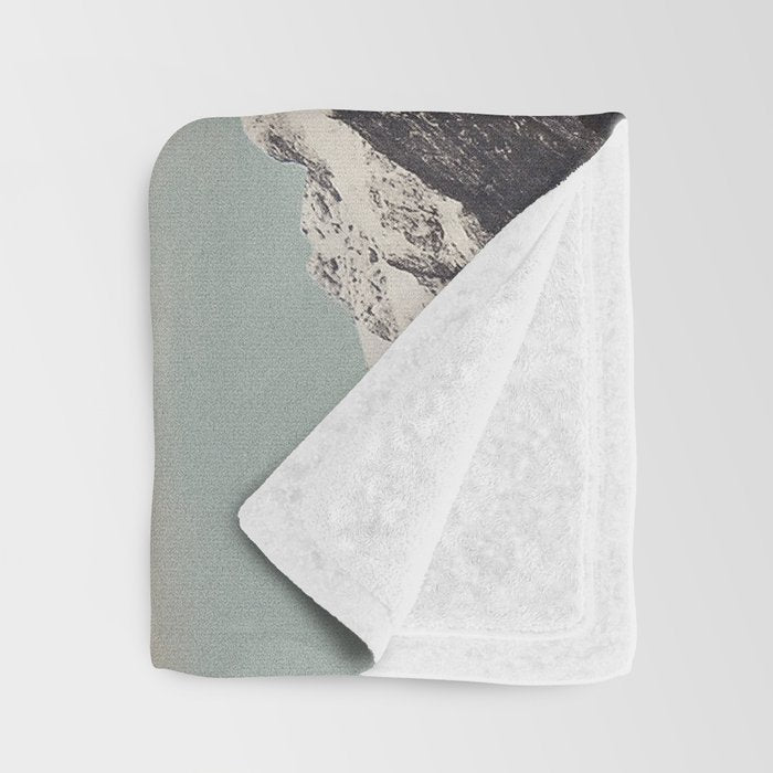 Sifted Summit - MP II Snow Sugar on Mountain Peak Throw Blanket Gallery Image 3