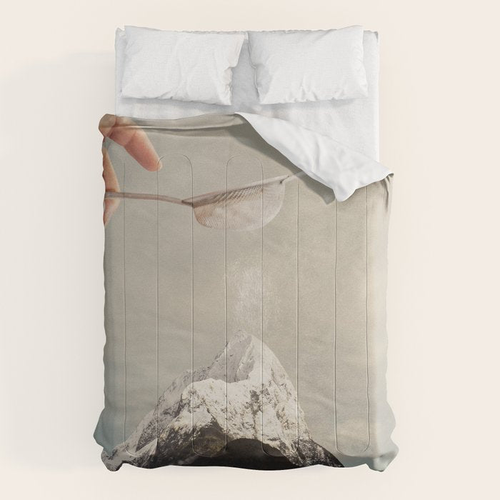 Sifted Summit - MP II Snow Sugar on Mountain Peak Comforter Gallery Image 6
